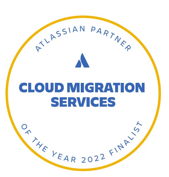 Atlassian Partner of the Year 2022 : Cloud Migration Services Finalist