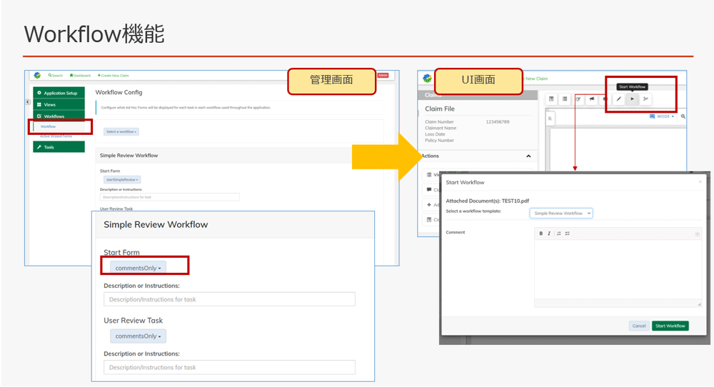 「Workflow」