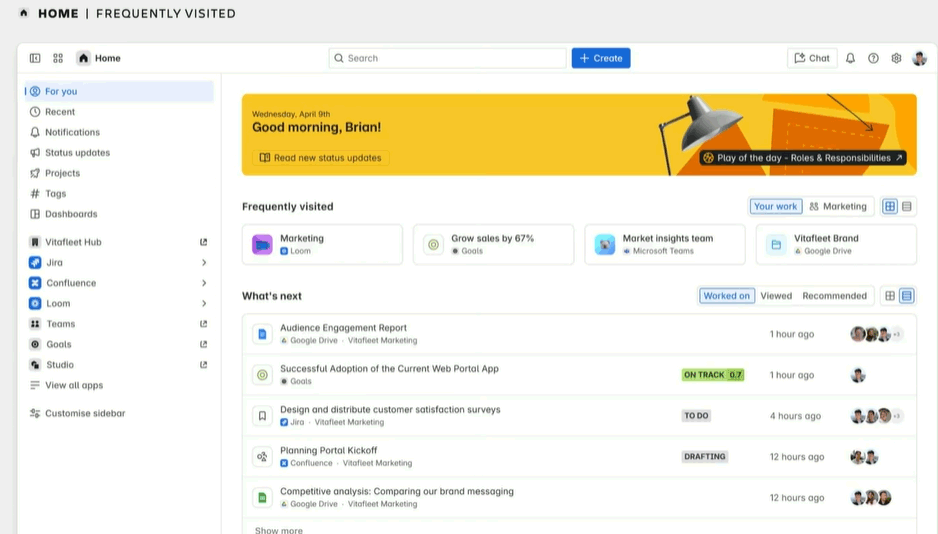 Cloud Platformアプリ Home