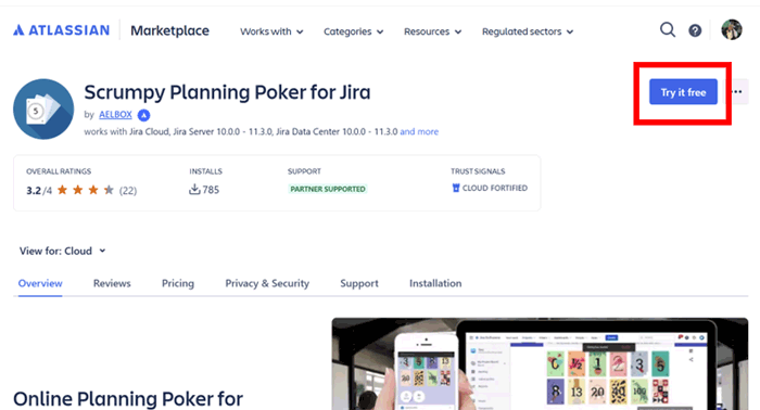 Marketplaceからアプリをインストール