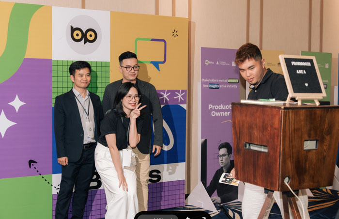 デモブースで会話しているときの熱量がとても高い