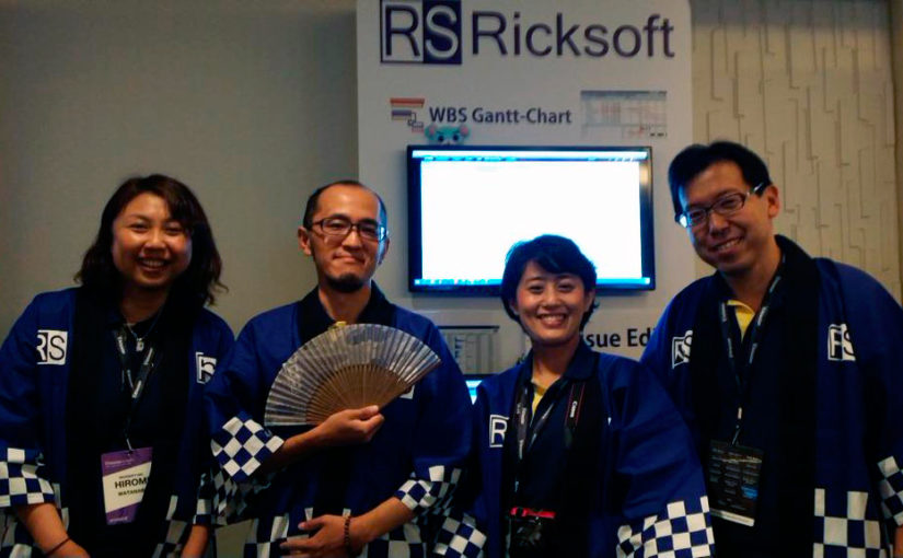 Atlassian Summit 2015 3日目- 4日目　リックソフトWBSガントチャートブースを出展