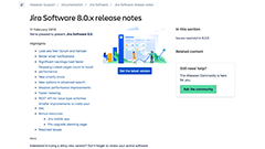 ついにJira 8.0がリリースされました（主な改善点）