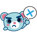 りっくまのSlackスタンプ 006