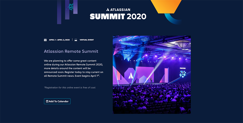 Atlassian Remote Summit 2020