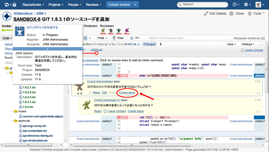 Of course, it also works with Jira