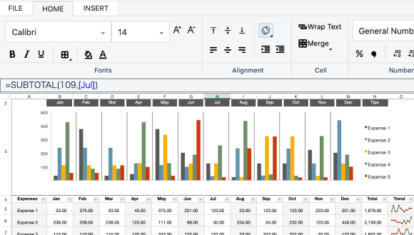 Import Excel files and display them in Jira issues