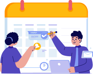 スケジュール管理イメージ