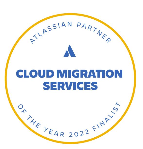 Atlassian Partner of the Year 2022 : Cloud Migration Services Finalist